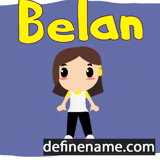 Belén cartoon