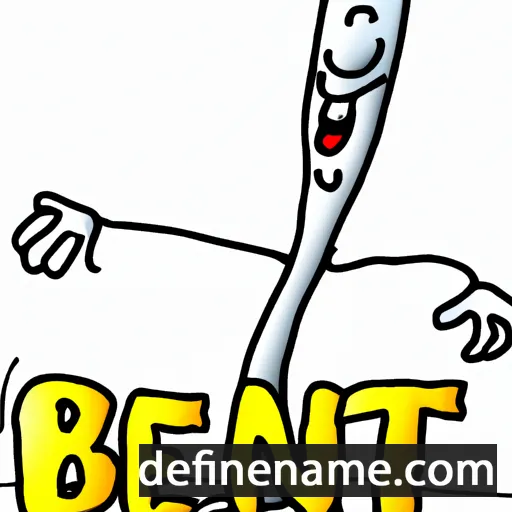 Bent cartoon