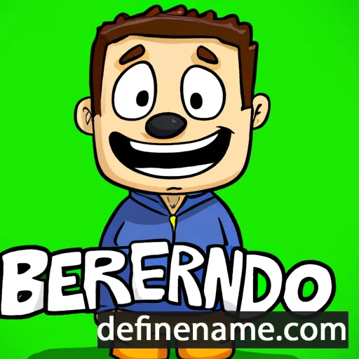 Bernardo cartoon