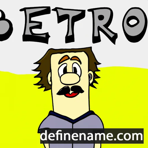 Berto cartoon