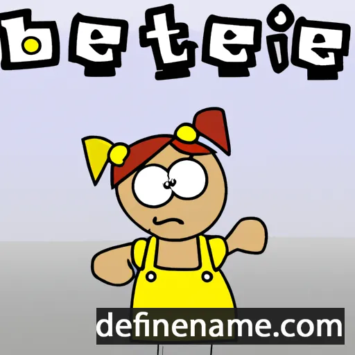 Betje cartoon