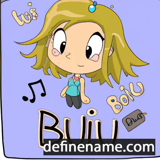 Bijou cartoon