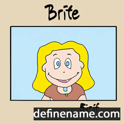 Birthe cartoon