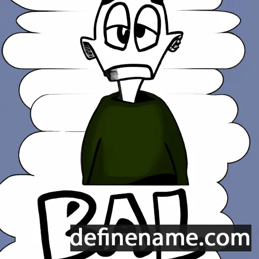 Blai cartoon