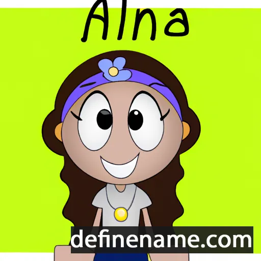 'Ailana cartoon