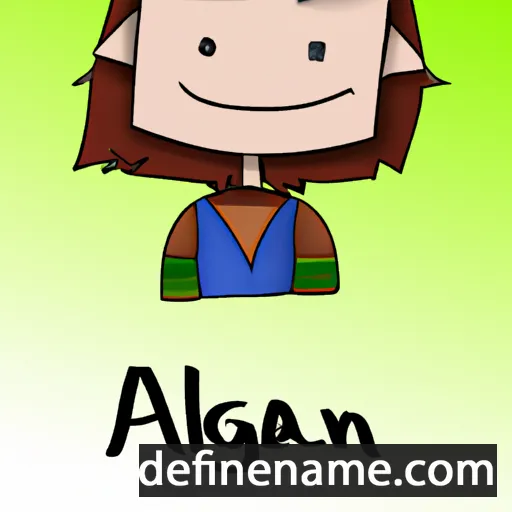 Áilgenán cartoon