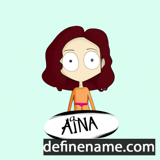 Aïna cartoon