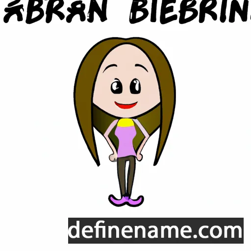 Aibreann cartoon