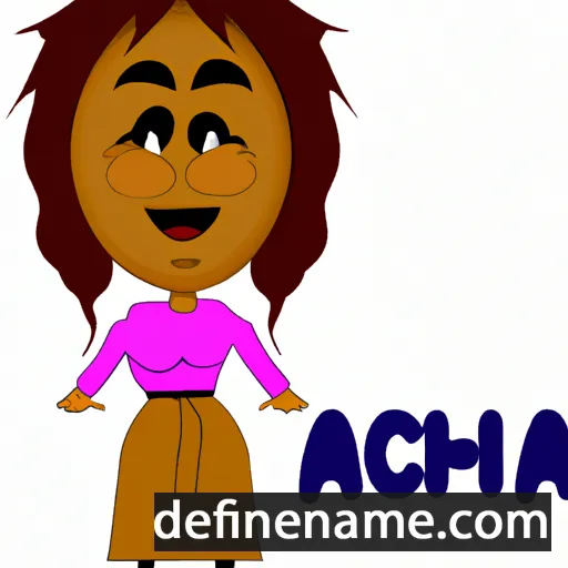 Aicha cartoon