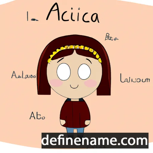 Aiculina cartoon