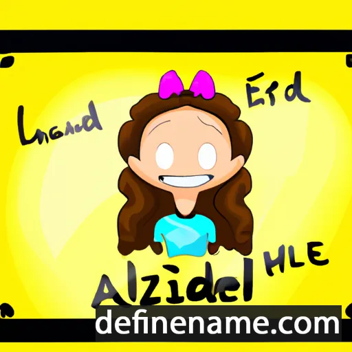 Aideliz cartoon