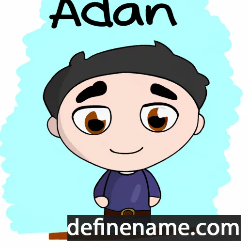 Aidoann cartoon