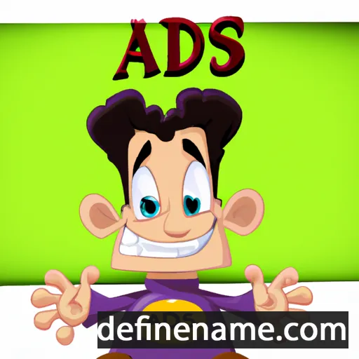 cartoon of the name Aidos