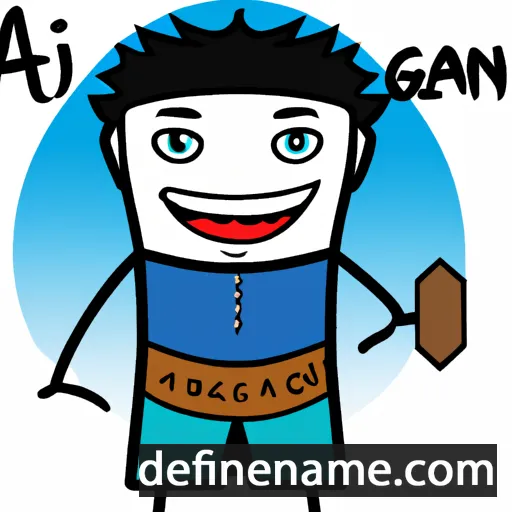 Aigiarn cartoon