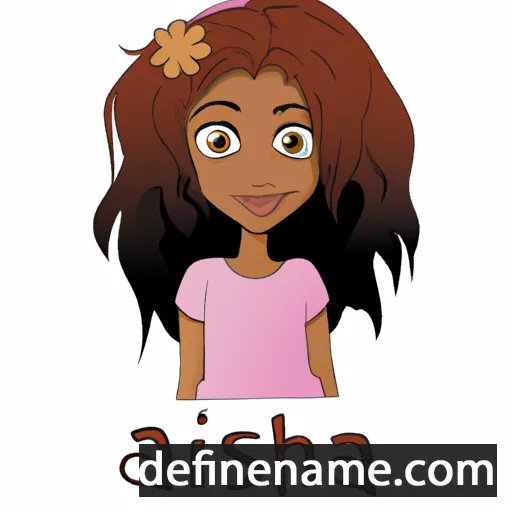 Aiisha cartoon