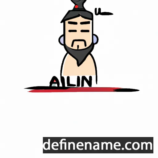 cartoon of the name Aijin