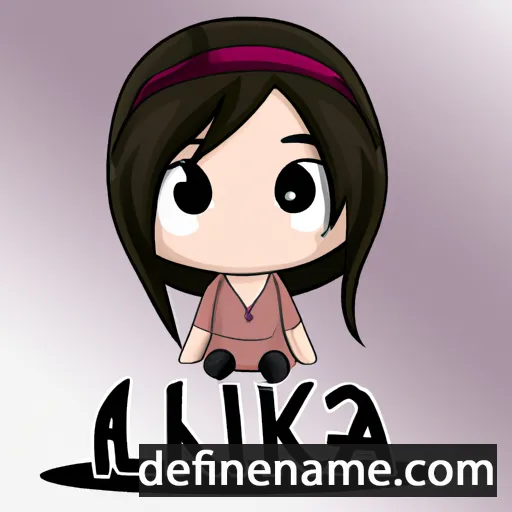 Aika cartoon