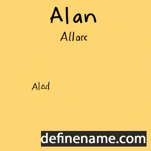 cartoon of the name Ailana