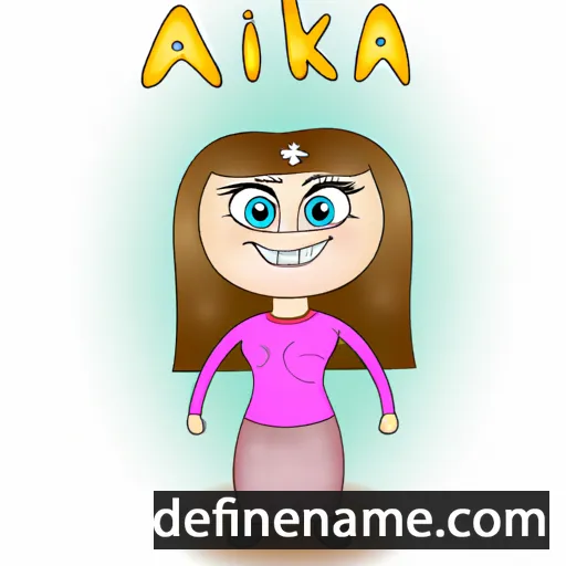 Ailika cartoon