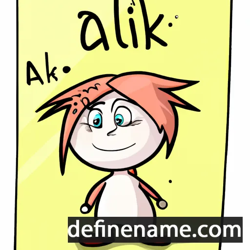 Ailikki cartoon