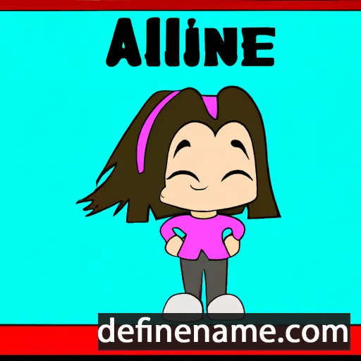 Ailine cartoon