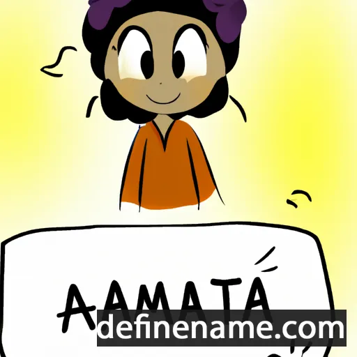 Aimata cartoon