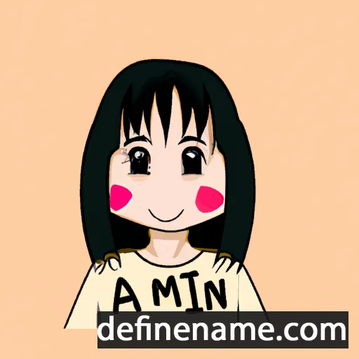 cartoon of the name Aimi