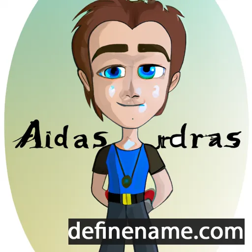 Aindrias cartoon