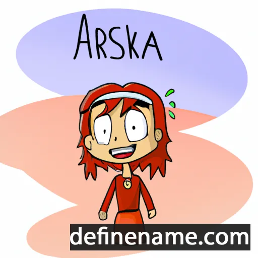 Airuska cartoon