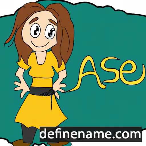 Aişe cartoon