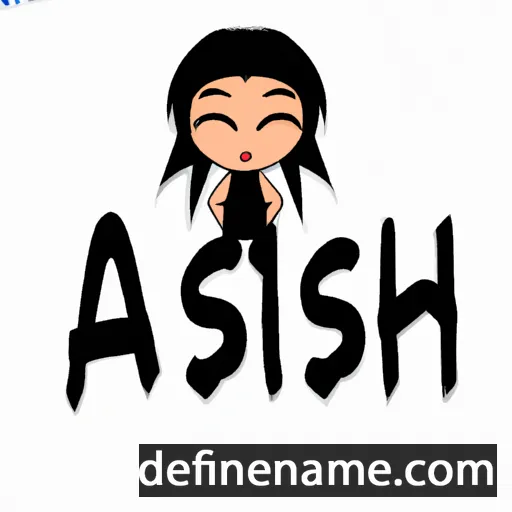 cartoon of the name Aishi