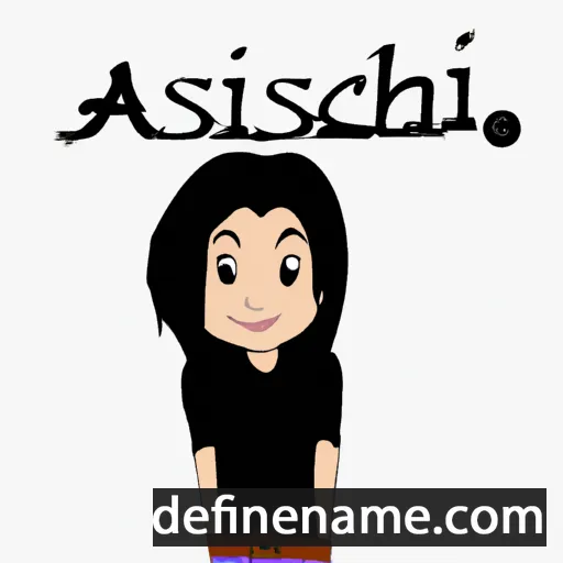 cartoon of the name Aishi