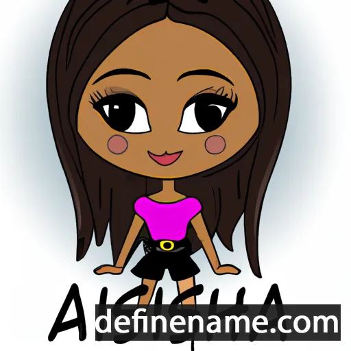 Aishia cartoon