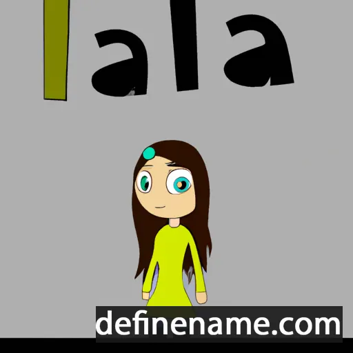 Aisla cartoon