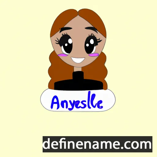 Aisleyne cartoon