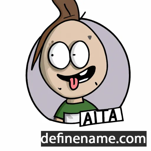 cartoon of the name Aita