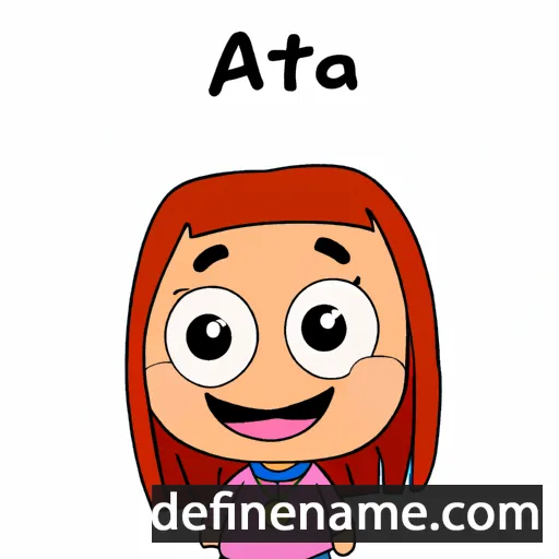 cartoon of the name Aita