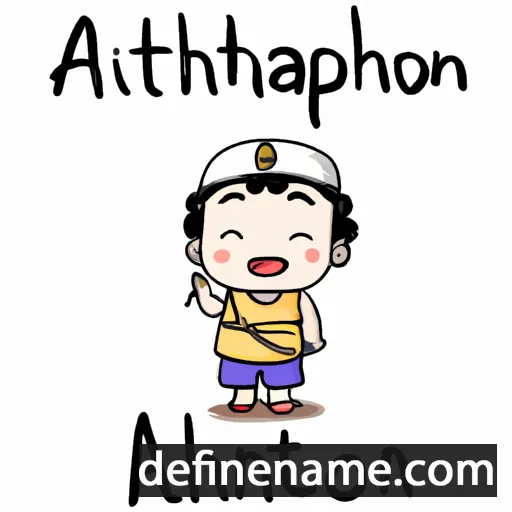 Aitthiphon cartoon