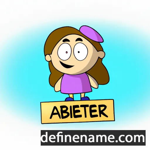 Aitziber cartoon