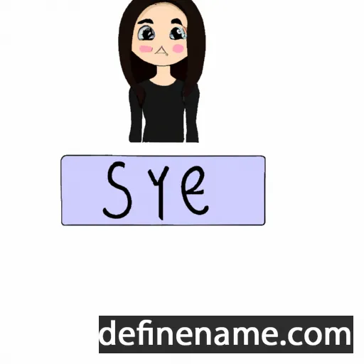 Aiy Siene cartoon