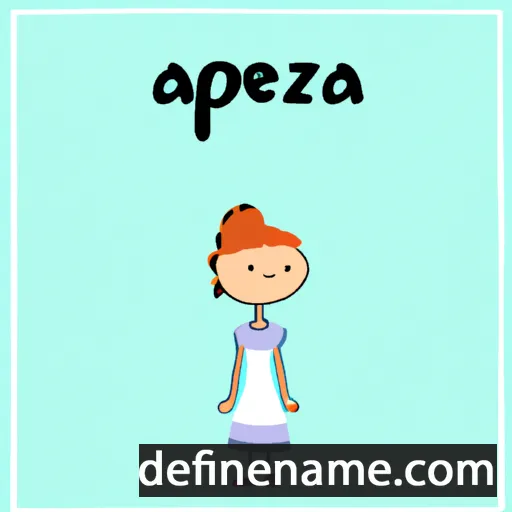 Aizpea cartoon