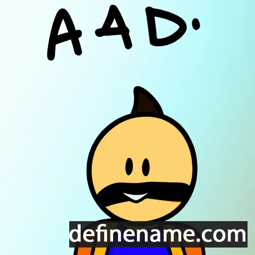 Ajád cartoon