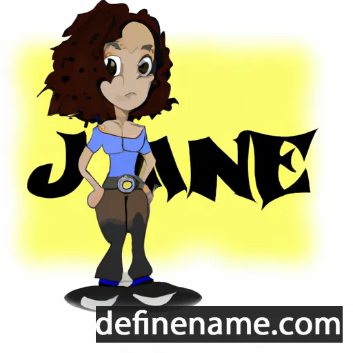 Ajane cartoon