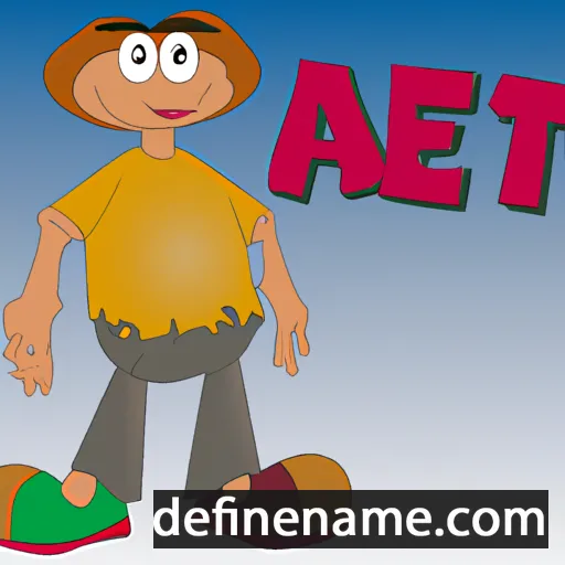 Ajet cartoon