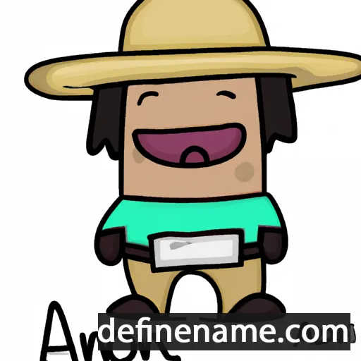 Ajinoán cartoon