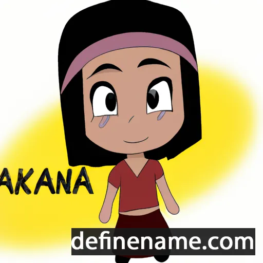 Akaina cartoon