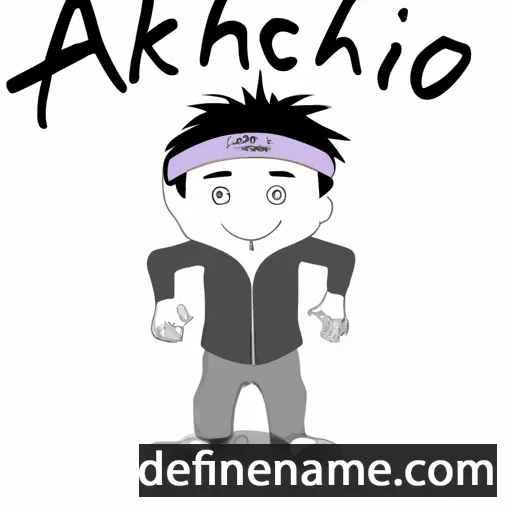 Akaitcho cartoon