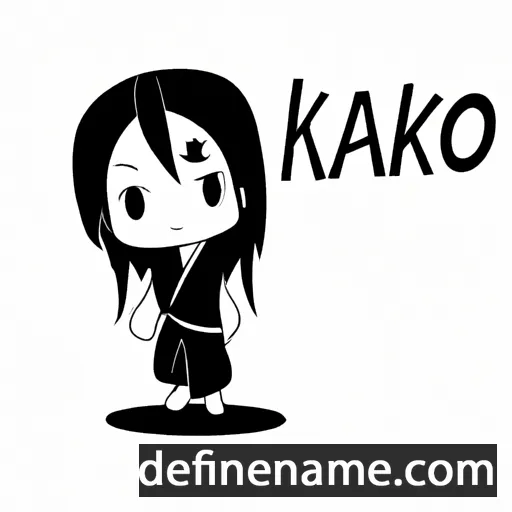 Akako cartoon