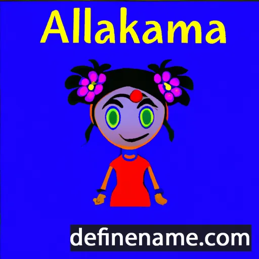 Akaliana cartoon