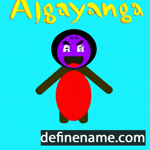 Akanyang cartoon